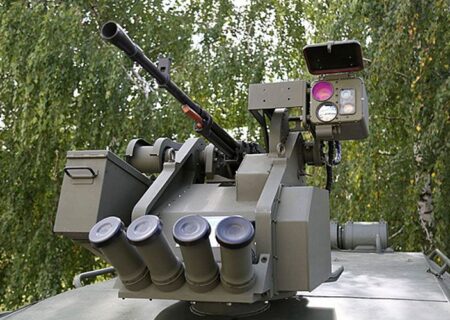روسیه از ایستگاه سلاح های رباتیک در اوکراین استفاده می‌کند