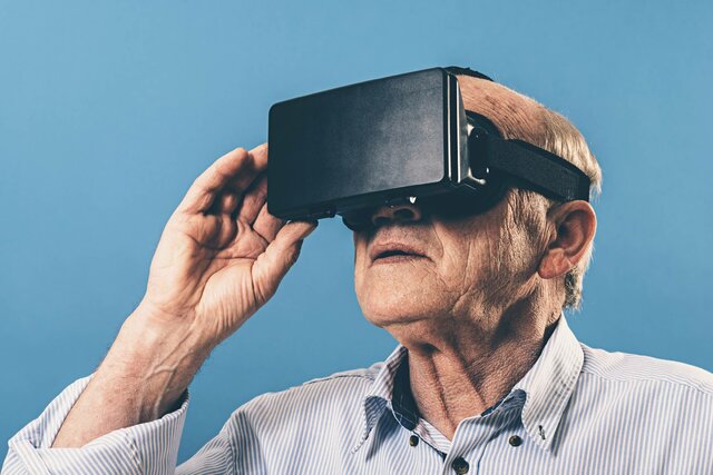 واقعیت مجازی به کمک سالمندان می‌آید